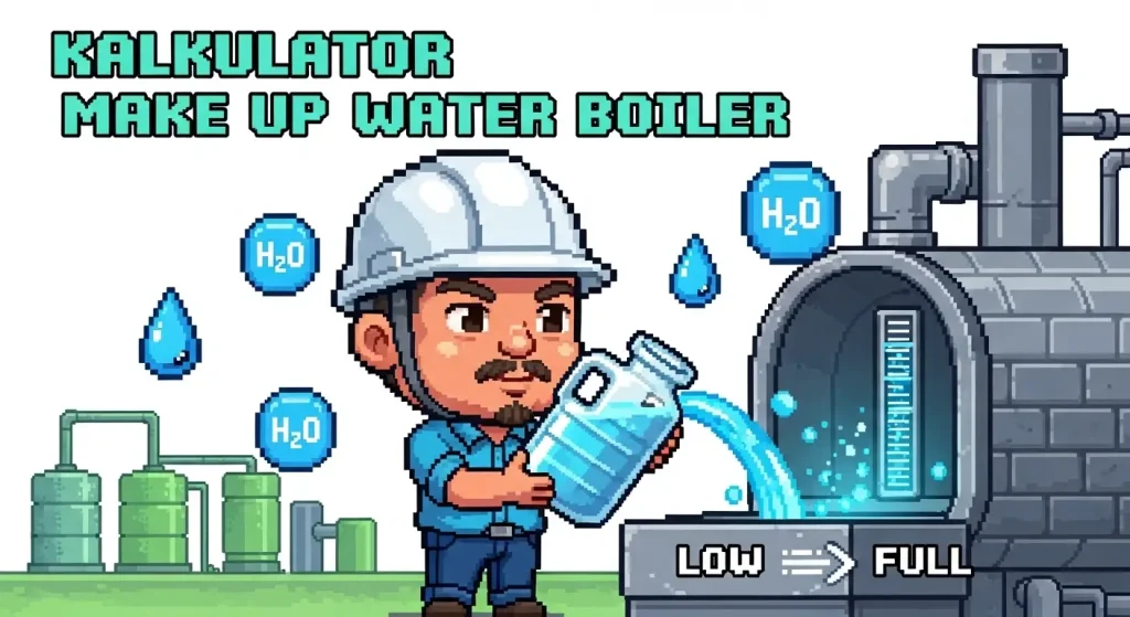 Perhitungan Make Up Water Boiler