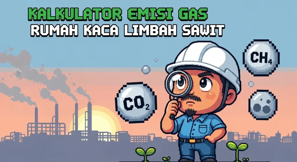 Kalkulator Emisi gas Rumah Kaca Sawit