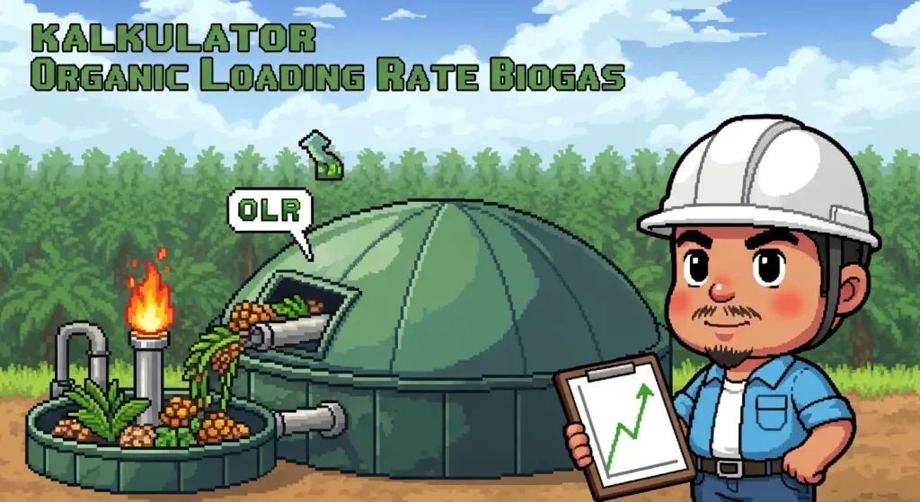 Kalkulator Organic Loading rate Biogas POME