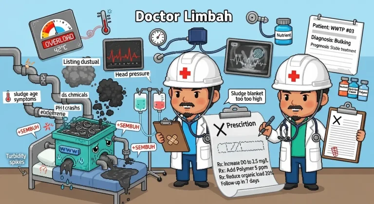 Dokter Limbah : Diagnosis Cepat Masalah IPAL