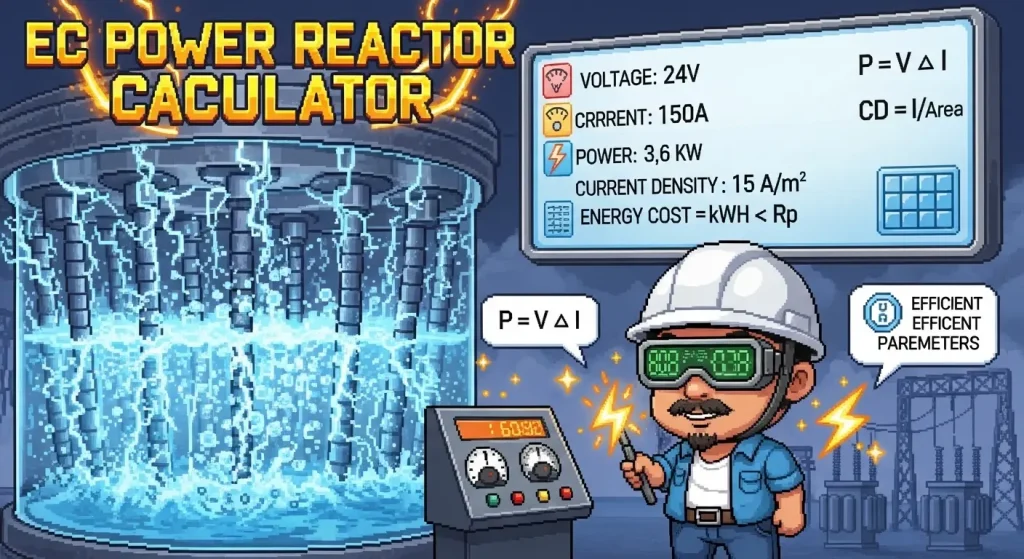 Electrocoagulation Power Calculator