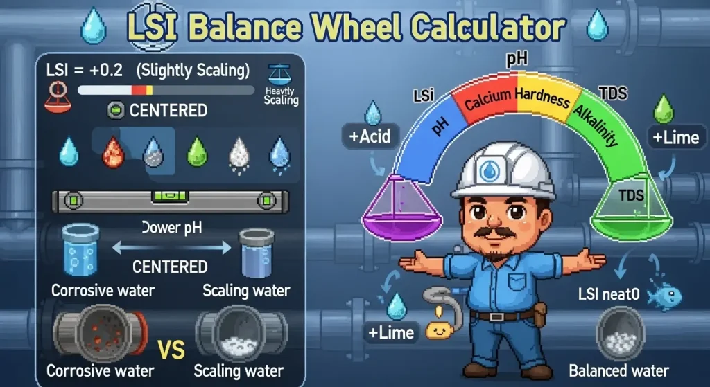 LSI Balance Wheel Calculator