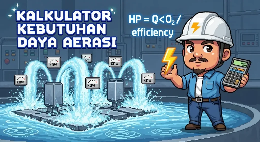 Kalkulator Kebutuhan Daya Aerasi