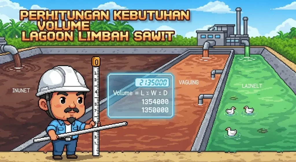 Kalkulator Lagoon Air Limbah Sawit