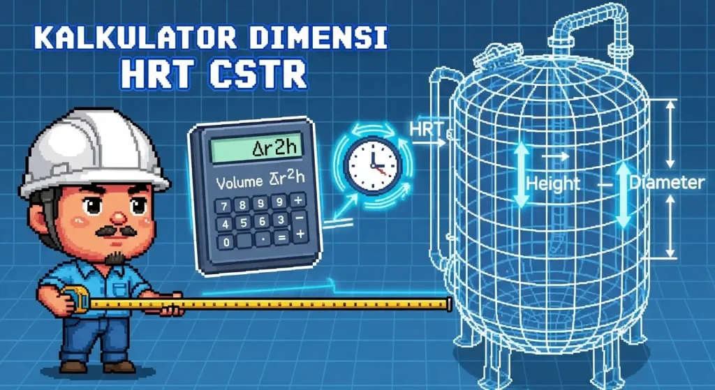 Kalkulator Dimensi CSTR